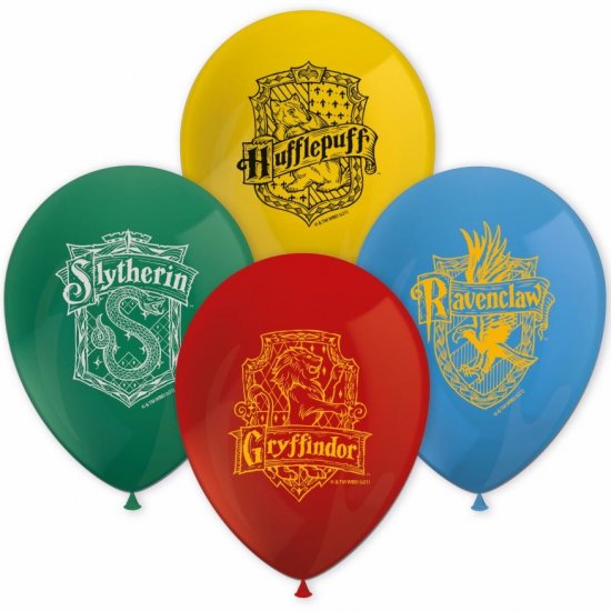 8 Latex Balloons Harry Potter