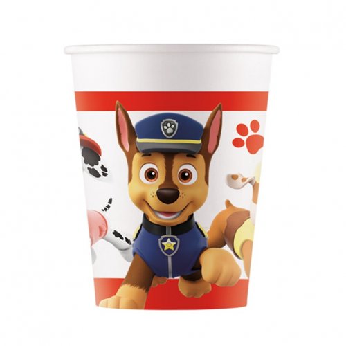 8 Paper Cups Paw Patrol