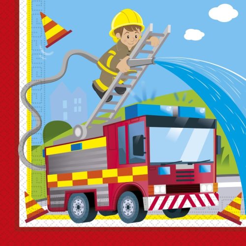 20 Napkins Firefighters 20 Napkins Firefighters