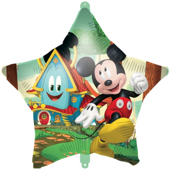 Foil Balloon Star Mickey Rock 45cm