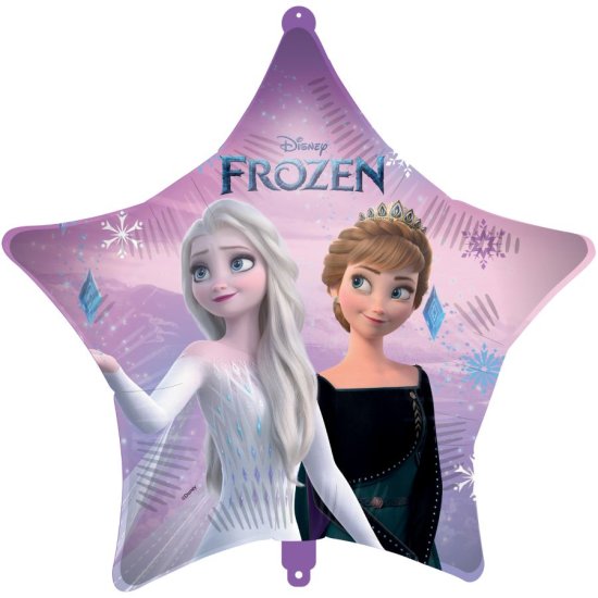 Foil Balloon Star Frozen 45cm