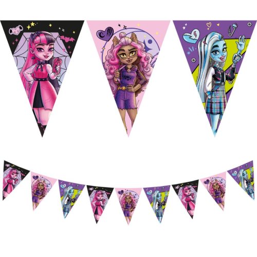 Flag Banner Monster high 2.30m Flag Banner Monster high 2.30m