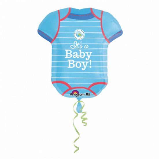 SuperShape Shower With Love Boy Foil Balloon