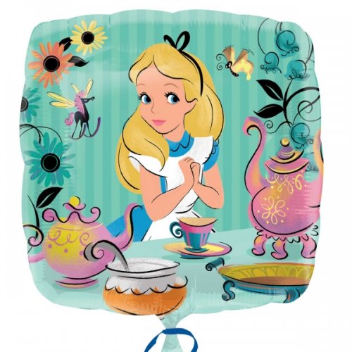 Foil Balloon Alice in Wonderland 43cm Foil Balloon Alice in Wonderland 43cm