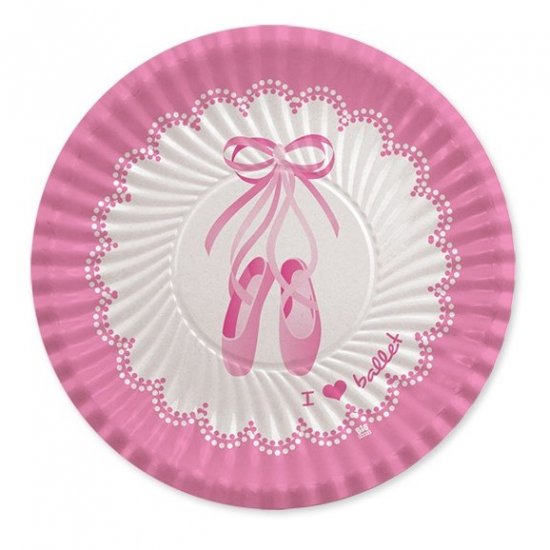 8 Plates 18cm Ballet