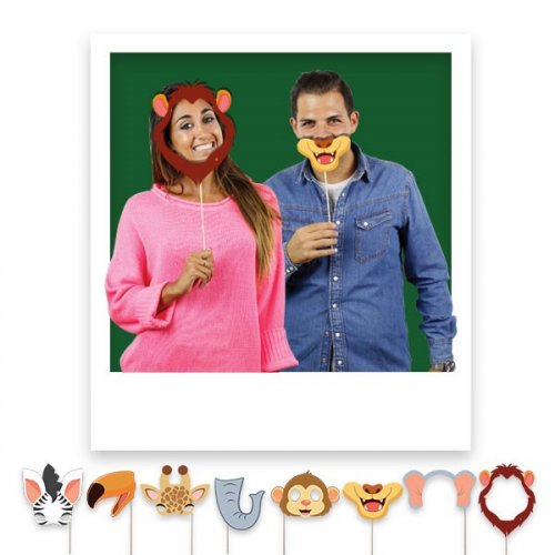 8 Photo Props Jungle