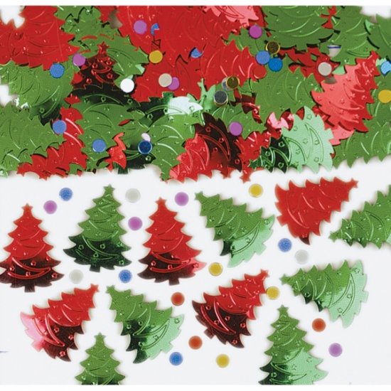 Foil Christmas Tree Confetti 14gr