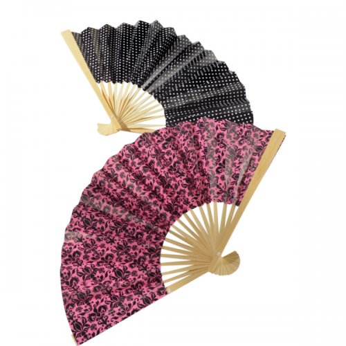 Paper Fan Paris (6pc)