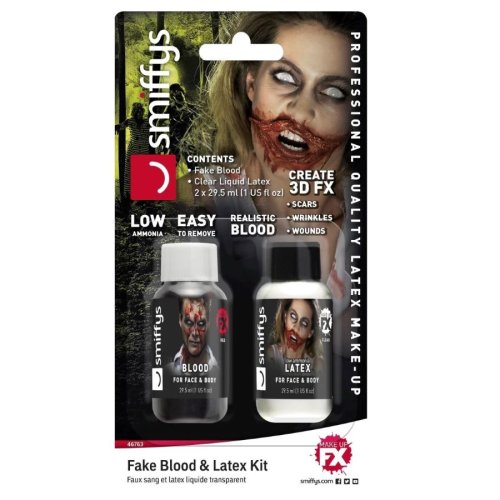 Fake Blood 29ml & Liquid Latex 29ml