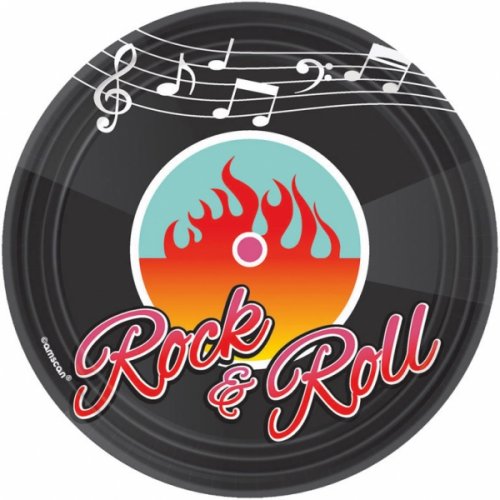 8 Plates Classic 50's, 18 CM