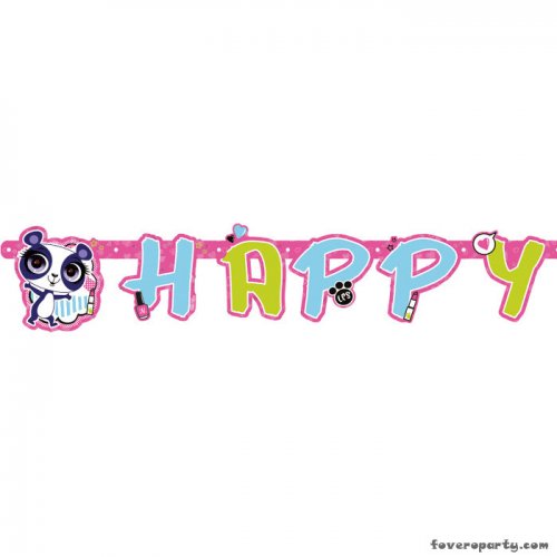 Banner Littlest Pet Shop1.8m x 15cm