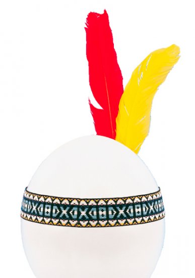 Indian feather head gear