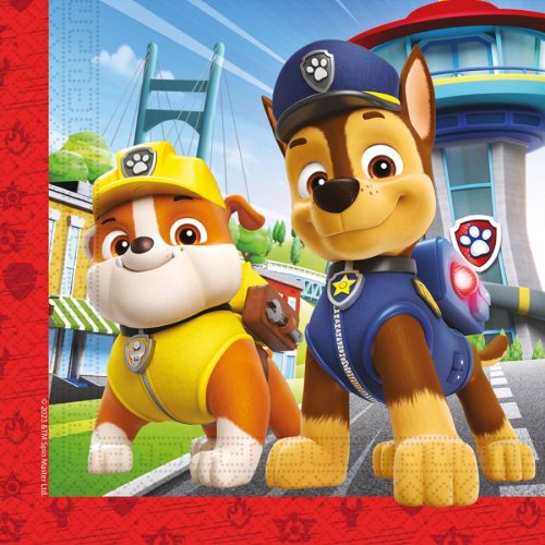 20 Napkins Paw Patrol