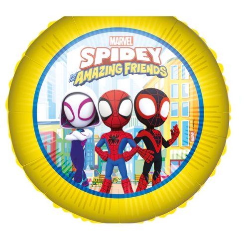 Foil Balloon Spidey 45cm