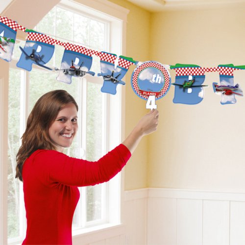 Add an Age Letter Banner Planes Add an Age Letter Banner Planes