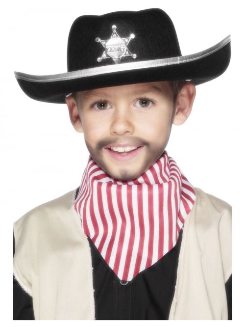 Sheriff Hat Black