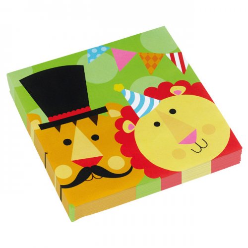 20 Napkins Circus 20 Napkins Circus