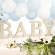 Wooden Inscription BABY 19cm