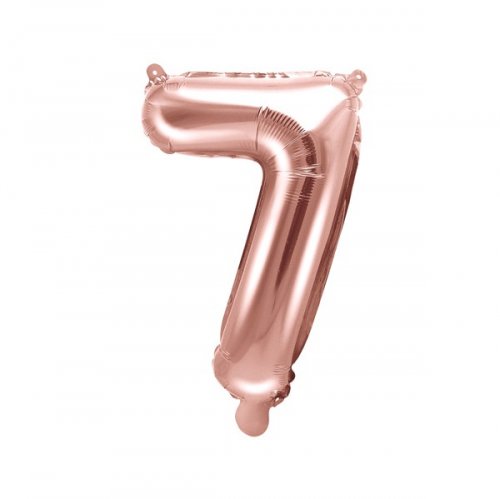 Number 7 Rosegold 35cm Number 7 Rosegold 35cm