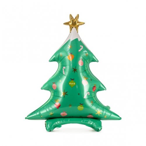 Foil balloon Standing Christmas tree 78x94cm
