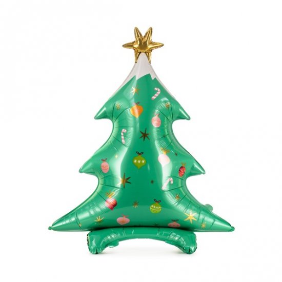 Foil balloon Standing Christmas tree 78x94cm