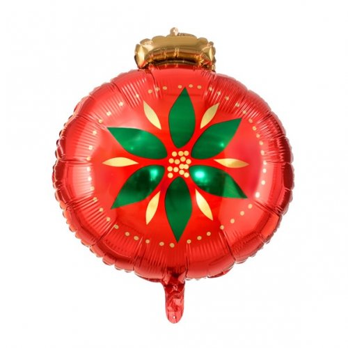Foil Balloon Christmas Bauble 45x45cm