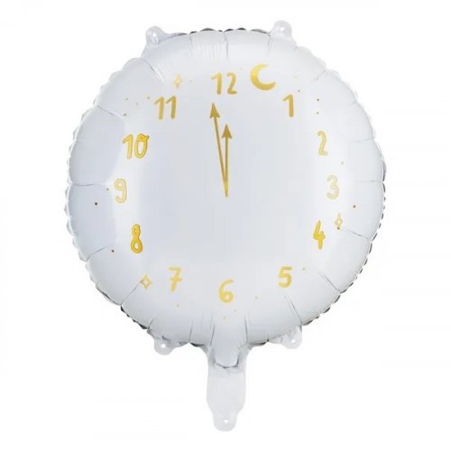 Foil balloon Clock 45 cm
