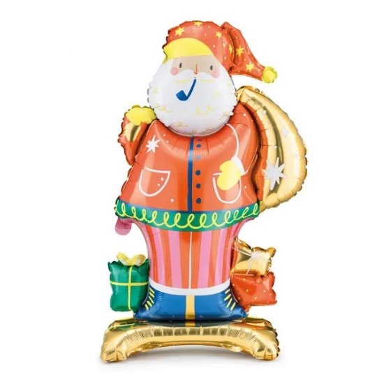 Foil balloon Standing Santa 63x106 cm