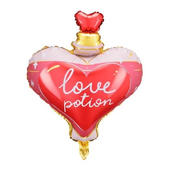 Foil balloon Love potion, 54x66 cm