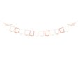 1st Birthday Pink Stork Photo Garland DIY