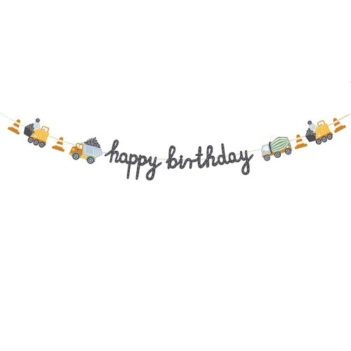 Banner Construction Vehicles 2m Banner Construction Vehicles 2m