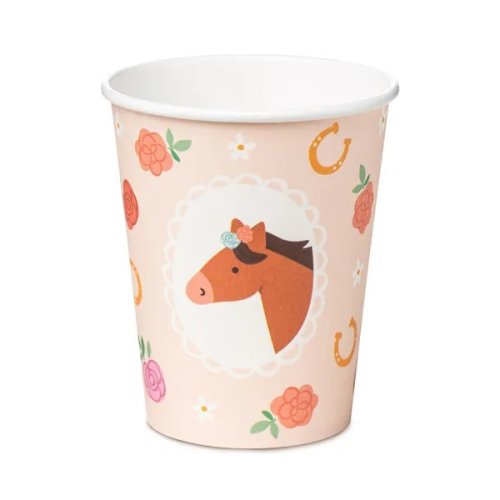 6 Paper Cups Horses 6 Paper Cups Horses
