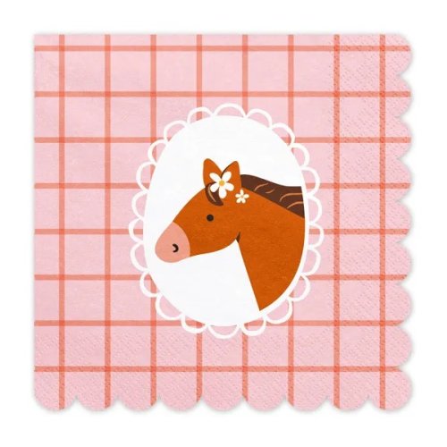 12 Napkins Horses 12 Napkins Horses