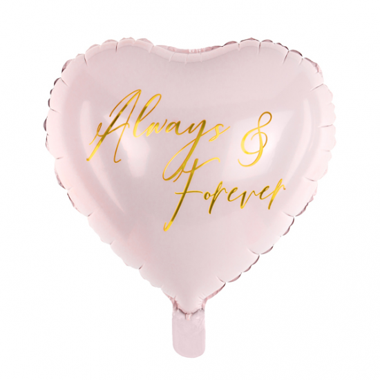 Foil balloon Heart \'\'Allways & Forever\'\', 45 cm