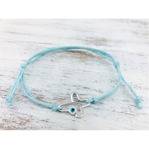 Light Blue with Silver Cross & Eye (50pcs) Light Blue with Silver Cross & Eye (50pcs)