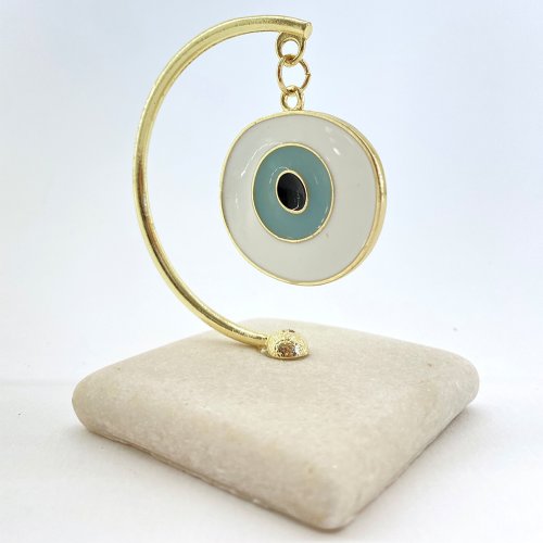 Light Blue "Mati'' 6.5Χ6cm Light Blue "Mati'' 6.5Χ6cm