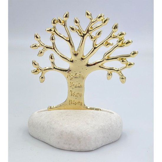 Tree of Life & wishes Gold 8cm