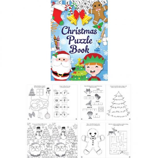 Christmas Puzzle Book 10.5cm