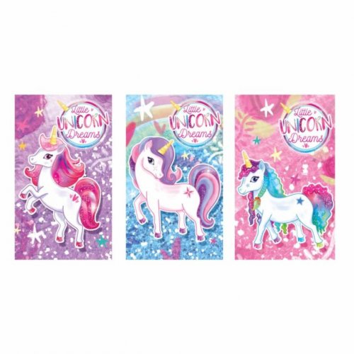 Unicorn Small Notebooks (1pc) Assorted designs 5.5cm X 9cm