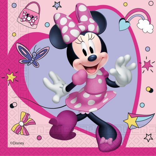 20 Napkins Minnie Junior 33X33cm