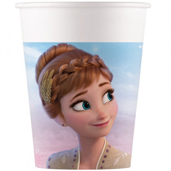 8 Paper Cups Frozen Wind Spirit 200ml