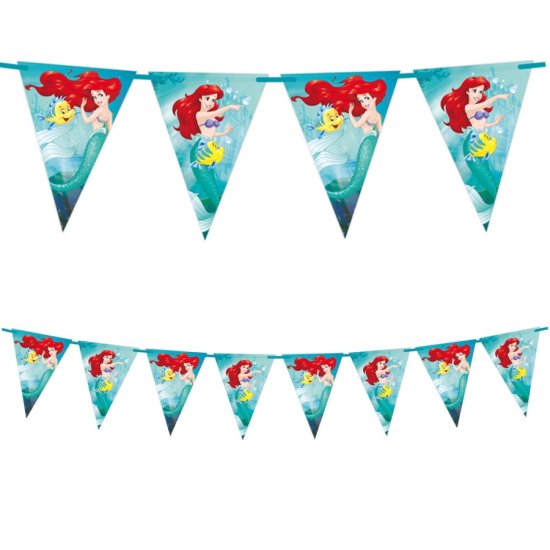 Paper Flag Banner Ariel