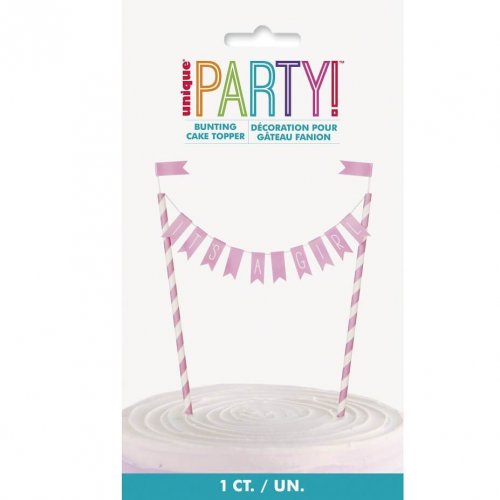 Cake decoration Pink Hearts Baby Shower