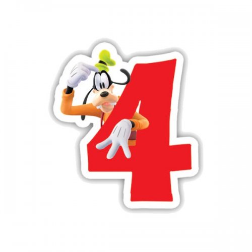 Candle no4 Goofy Candle no4 Goofy