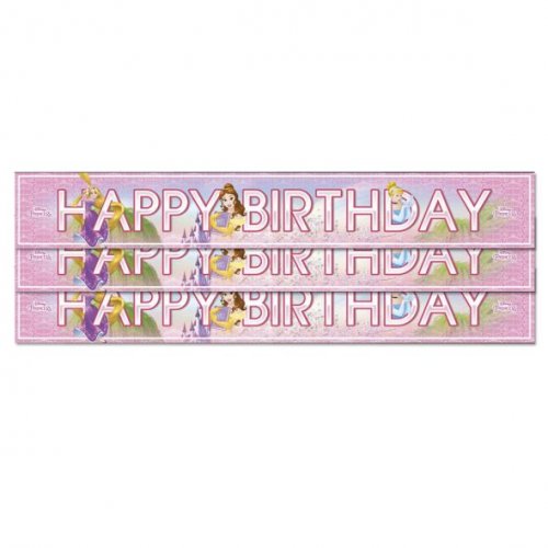 Banner Disney Princess (3pcs) 90x13cm Banner Disney Princess (3pcs) 90x13cm
