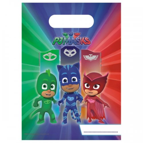 6 Party Bags PJ Masks