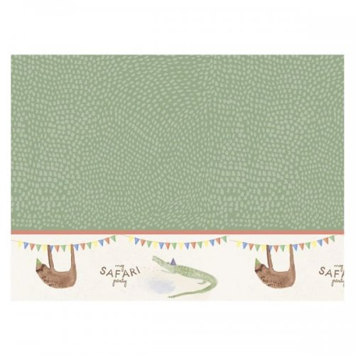 Plastic Tablecover Safari Dec 120x180cm Plastic Tablecover Safari Dec 120x180cm