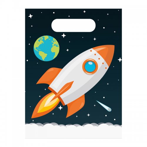 6 Party Bags Outer Space