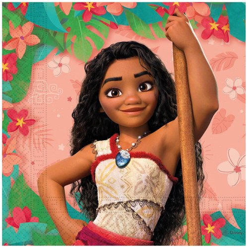 20 Napkins Moana/ Vaiana 33X33cm