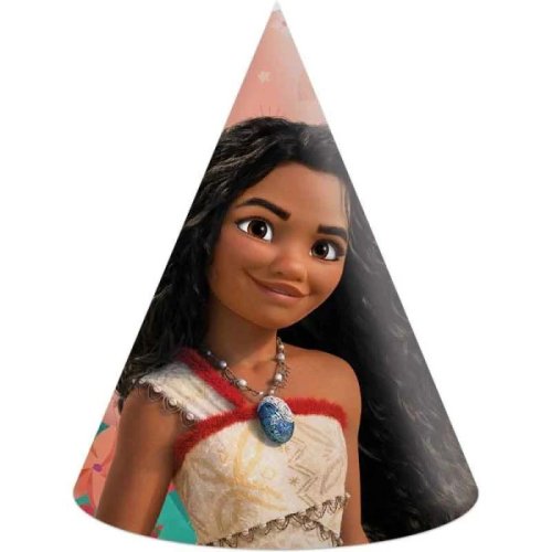 6 Party Hats Moana